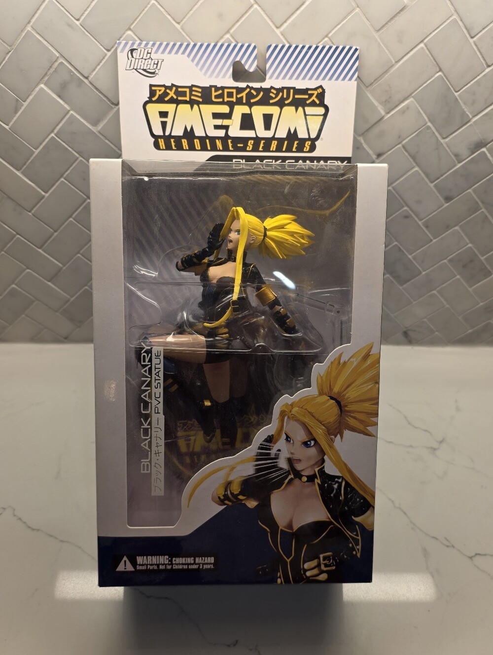 DC Direct Ame-Comi Heroine Series Black Canary PVC Statue Figure NIB Sealed